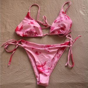 Hot Pink Bikini Set